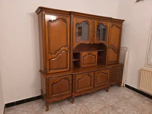 Armoire en Bois de Merisier Vintage