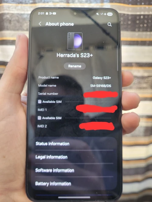 Samsung Galaxy s23 plus