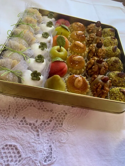 Gateaux traditionnel en miniature