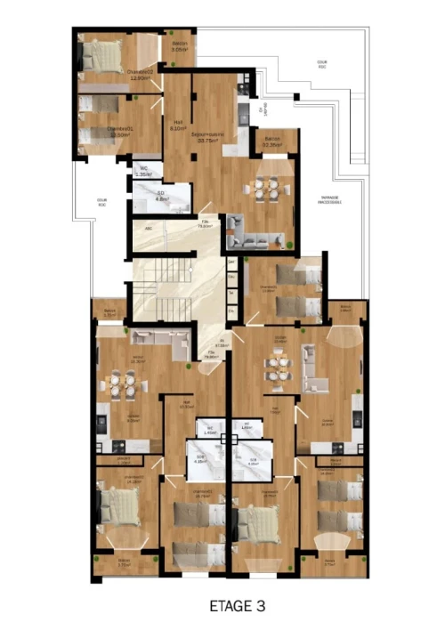 Vente Appartement F3 Béjaïa El kseur