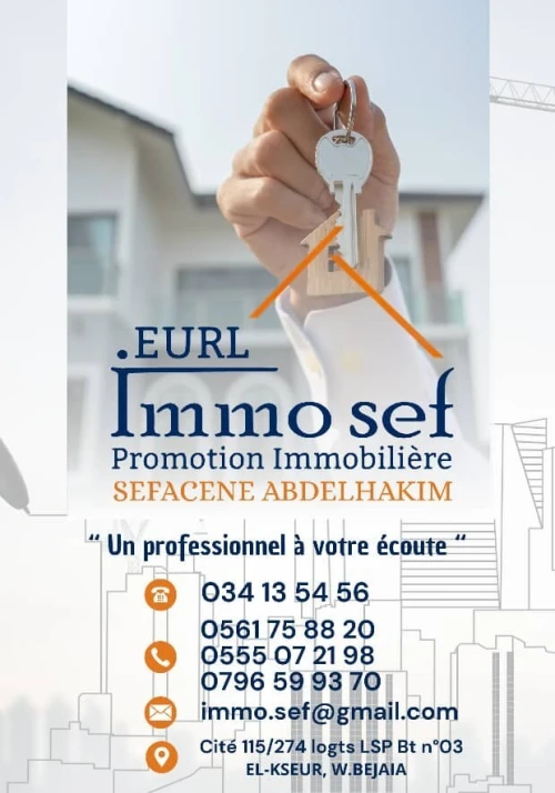 Vente Appartement F3 Béjaïa Beni ksila