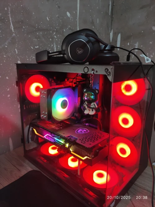 Pc Gaming gamer+Ecro msi 180Ghz+Cambo mouse mouse ms900+KEYBOARD HAVIT KB881L RGB+ CASIC+MOUSEBAD