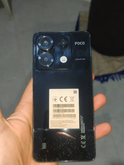 POCO X6 5G GLOBAL 8 256 NOIR