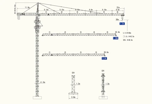 GRUE A TOUR DAHAN Neuve (5 Tonnes) رافعة برجية