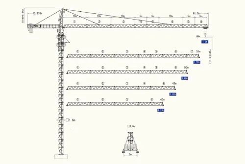 GRUE A TOUR DAHAN Neuve (6 Tonnes)