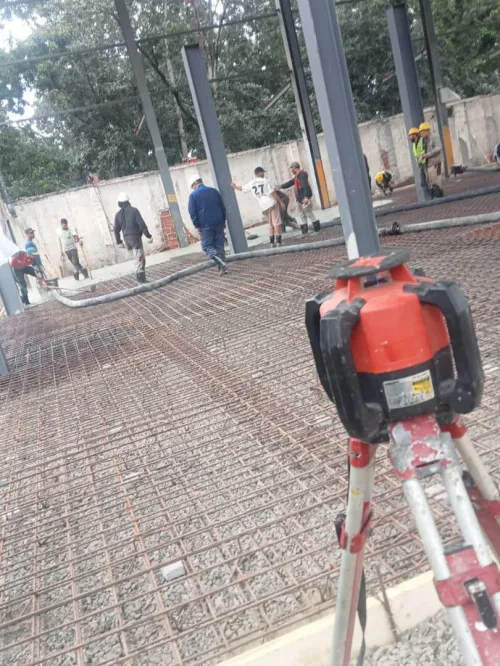 Dallage  beton imprimer