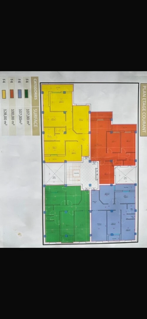 Vente Appartement F4 Alger Bordj el bahri