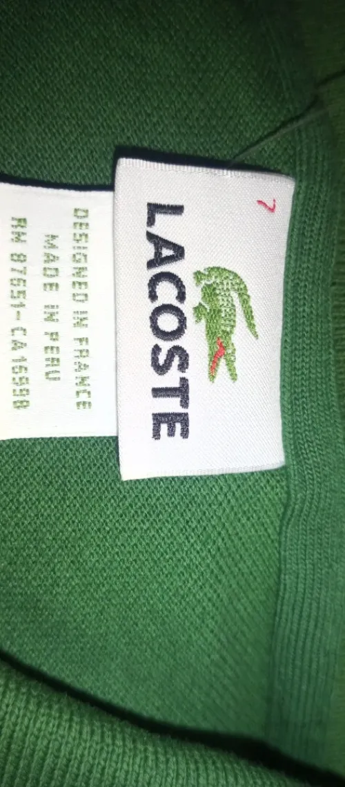 Polo Lacoste manche long 