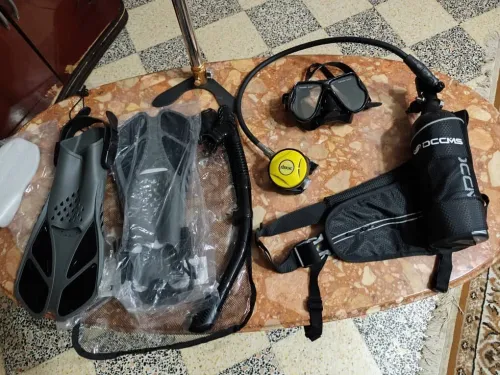 Bouteille de plongée sous marine rechargeable kit complet  