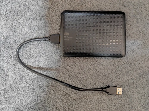 SSD 1TB interne + externe par adaptateur