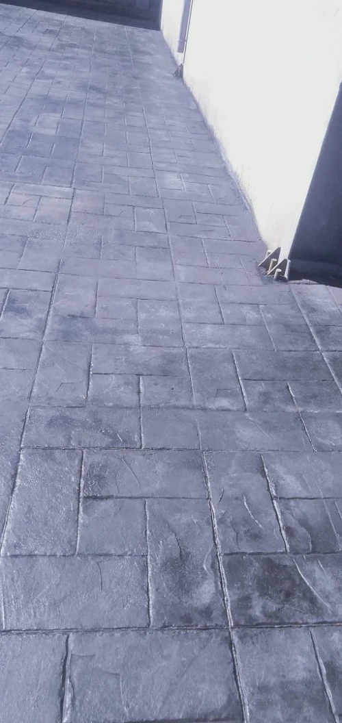 Béton imprimé décoratifs 