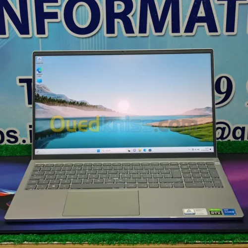Dell inspiron i511400H RAM 8GB 512SSD RTX 3050 4GB écran 15.6 FUL HD 60hz 