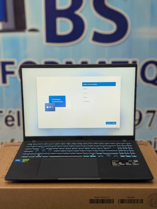 Asus v16 Intel core 7 240H RAM 32GB 1TB RTX 5060 8GB jamais utilisé SOUS emballage