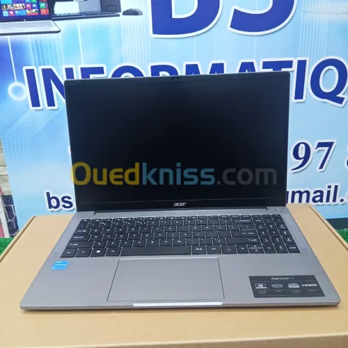 ACER ASPIRE LITE INTEL CELERON NA4500 - 8GB DDR4 - 256GB SSD - 15.6" FHD - WIFI 6 - WIN 11 - SILVER