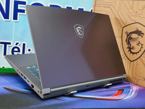 MSI THIN 15 B13 I7 13620H 16GO RAM 512SSD 15.6 FHD 144HZ RTX 4050 06GO JAMAIS UTILISÉ SOUS EMBALLAGE