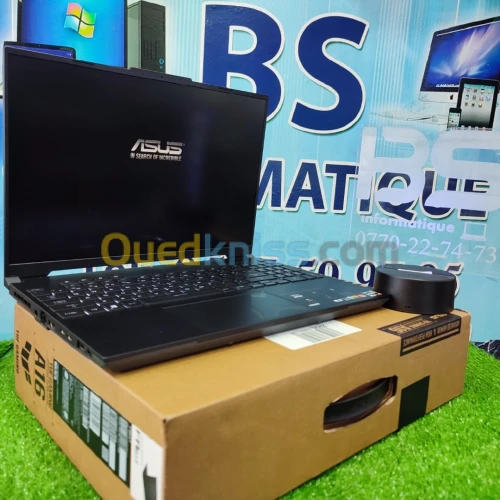 ASUS TUF A16 RYZEN 7735HS 16GO RAM 512SSD 16 FHD+ 165HZ RX 7700S 8GO GDDR6 JAMAIS UTILISÉ 