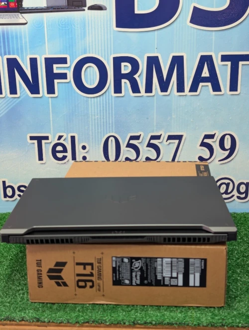 Aus TUF F16 Inte core 5 210H ram 16gb 1tB SSD RTX 4050 6GB 140 WAT écran 16 144HZ jamais utilisé SOUS emballage