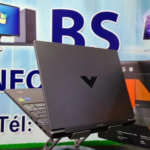 HP VICTUS 15--CORE I5 13420H (-13th)/RTX 4050 =6 GB /RAM 16 GB /SSD 512 GB/ECRAN 15.6- FHD 144HZ
