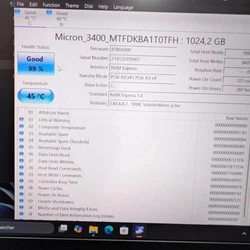MSI VECTOR GP66 12UE 447BE / I7 12700H / RTX 3060 8 GB / 16GB DDR4 / 1TB SSD NVME / 15.6" FHD IPS 240HZ