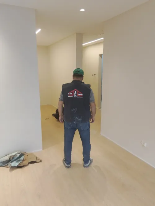 Pose de parquet