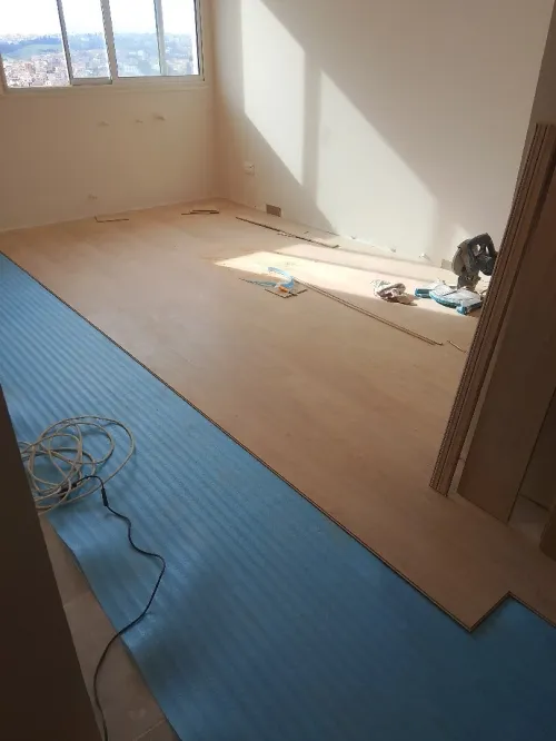 Pose de parquet
