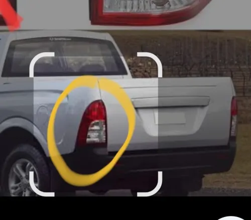Feux arrière gauche ssang yong actyon