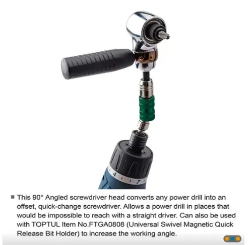Outil de perçage coudé FTGC0808 TOPTUL