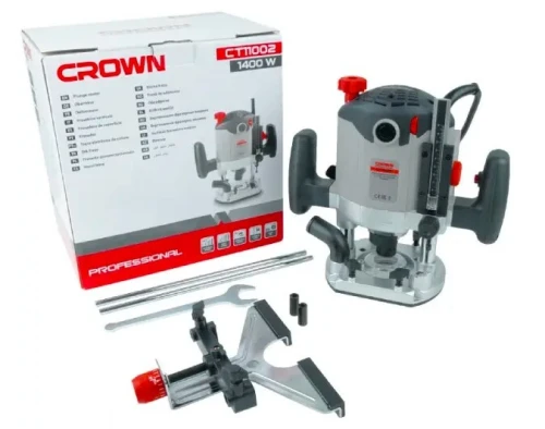 Défonceuse routeur 1400w 8mm CT11002  CROWN