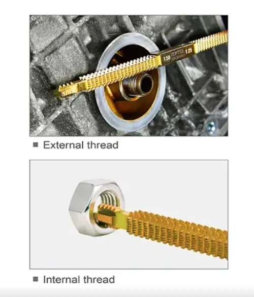 Outil de restauration de filetage externe et interne SDCA3001 Métrique TOPTUL