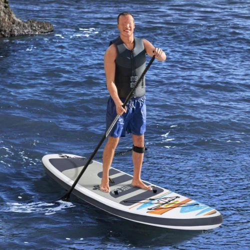 Paddle SUP White Cap Hydro-Force  convertible en kayak avec siège, cale-pieds, pagaie et pompe 