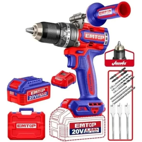 Visseuse à percussion 20V 4.0AH 96Nm brushless sans fil