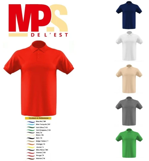 ADAM POLO 100% COTON