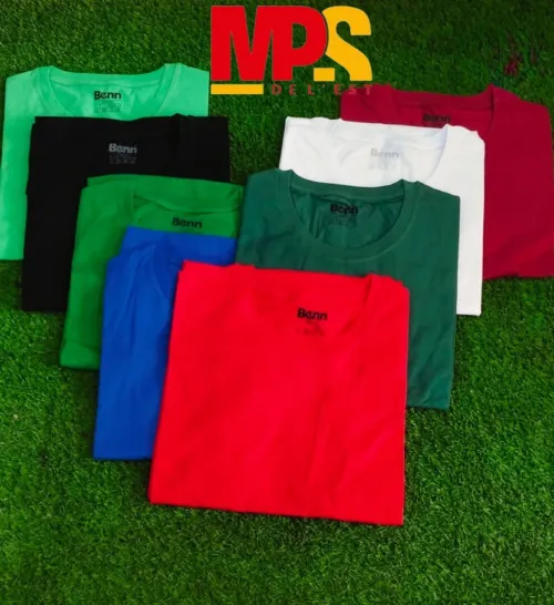T-SHIRT BENN MANCHE COURTE 100% COTON (SIZE&COULEUR)