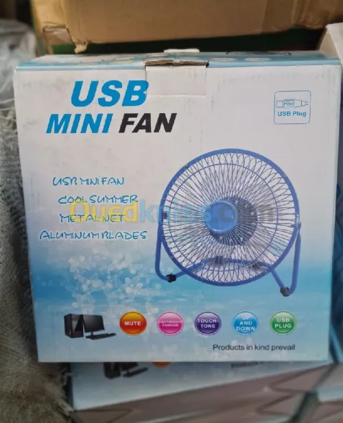 Mini Desktop Fan usb مروحة مكتب صغيرة