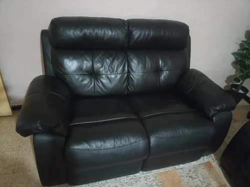 Salon cuir véritable