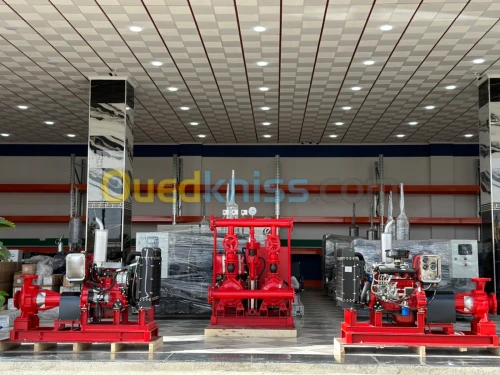 INSTALLATION SYSTEME ANTI INCENDIE / GROUPE ANTI-INCENDIE (FIRE SKID).