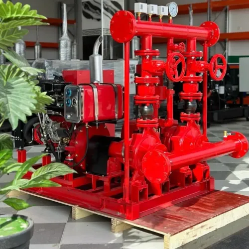 GROUPE ANTI-INCENDIE (FIRE SKID). / MOTO POMPE ANTI-INCENDIE