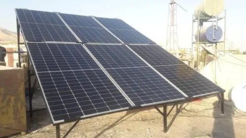 Installation panneaux photovoltaïques