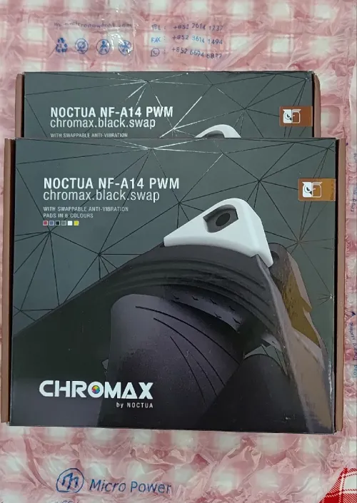 Ventilateur NOCTUA NF-A14 PWM Chromax Black