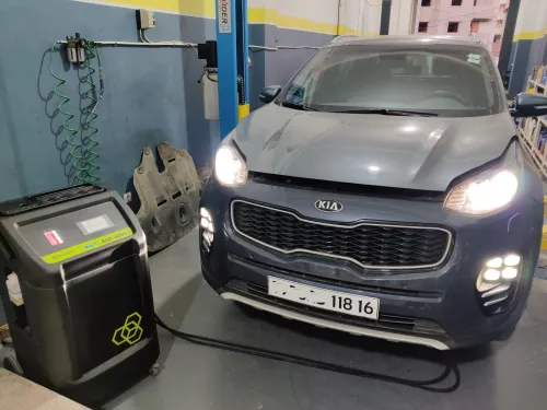Vidange de Boite vitesse automatique_ Avec Machine BrainBee - MAHLE AGC 9280