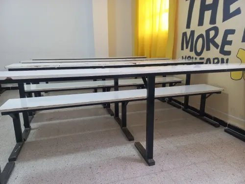 Banc et tables pour écoles