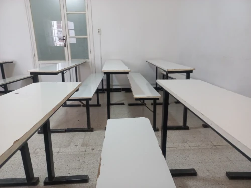 Banc et tables pour écoles
