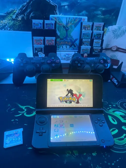 Nintendo 3DS XL Flasher 64Go