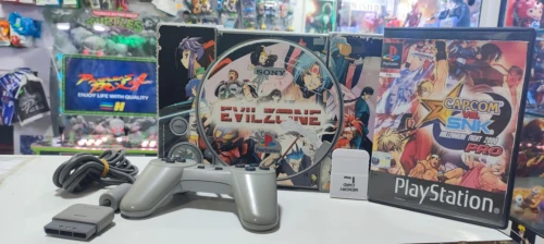 Playstation 1 avec Manette originale - Carte mémoire - Cd graver