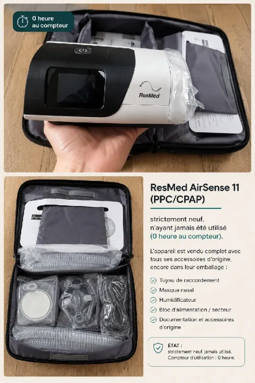 ResMed AirSense 11 neuf  0 heure dutilisation