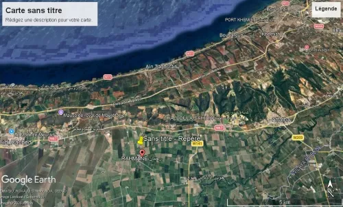 Vente Terrain Tipaza Sidi rached