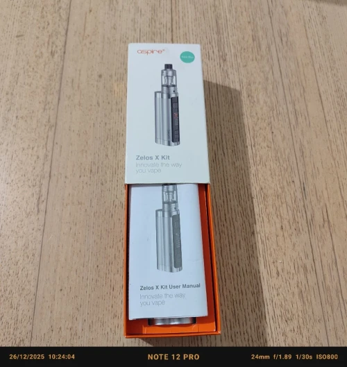 Kit ZELOS X - Aspire الشيشة الإليكثرونية