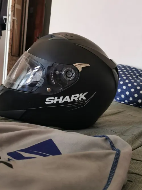 Casque shark s900 black silver