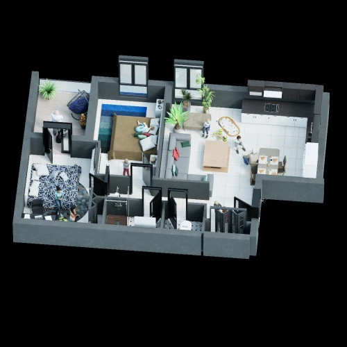 Vente Appartement F3 Oran Oran