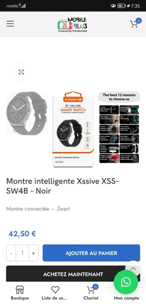 Xssive smart watch